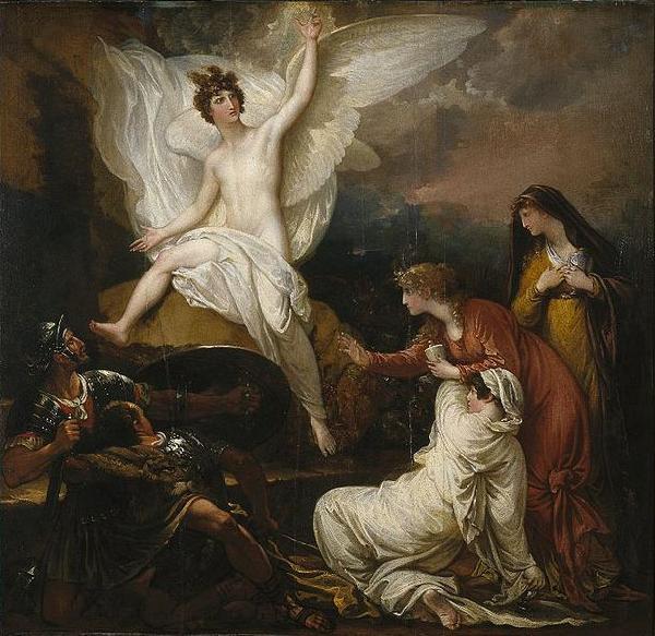 Benjamin West The Women at the Sepulchre Sweden oil painting art